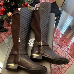 Vince Camuto - Leather Knee High Riding Boots